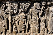 Candi Panataran - central platform called Pendopo Terrace is richly decorated with reliefs and nagas.